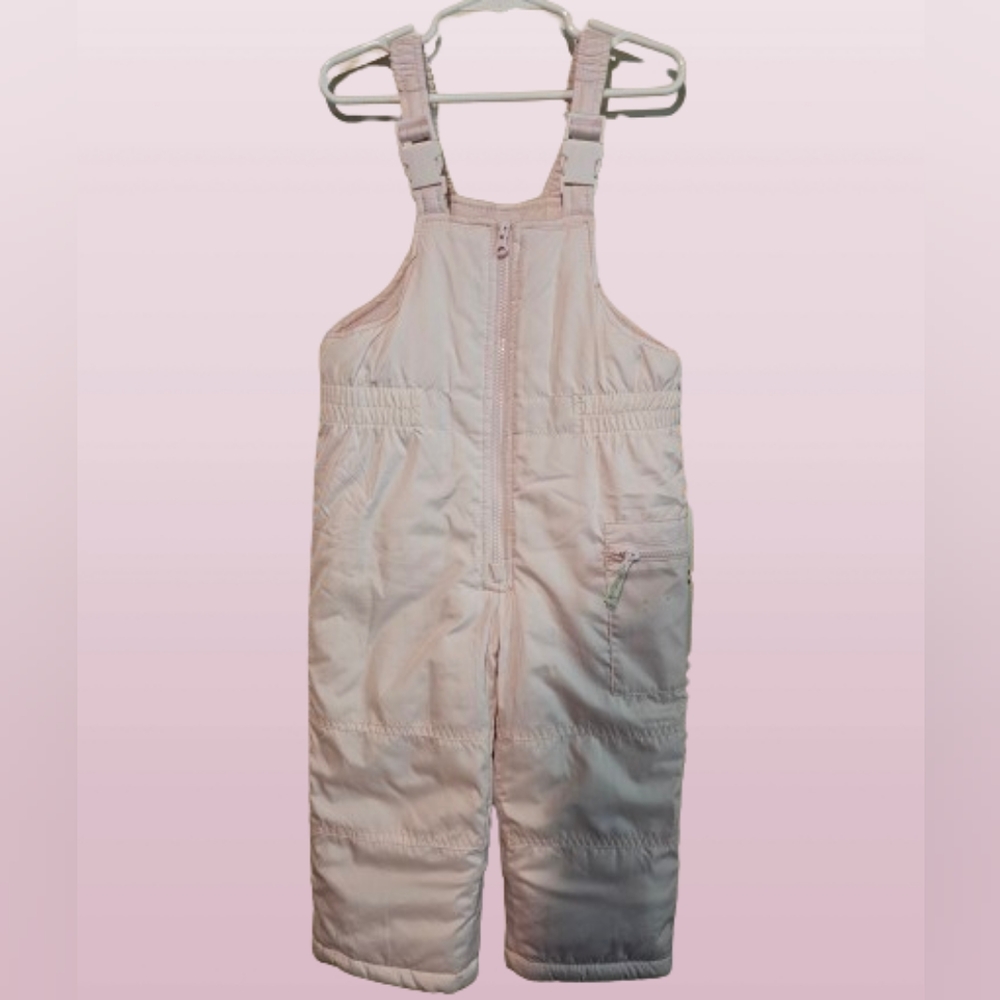 Carters Pink Bib Snowsuit  size 3T‎